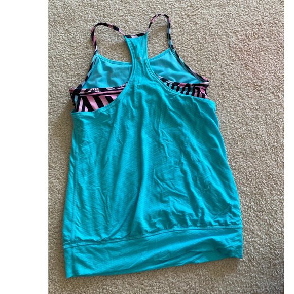 Ivivva Blue and Black double dutch tank top - Picture 3 of 3